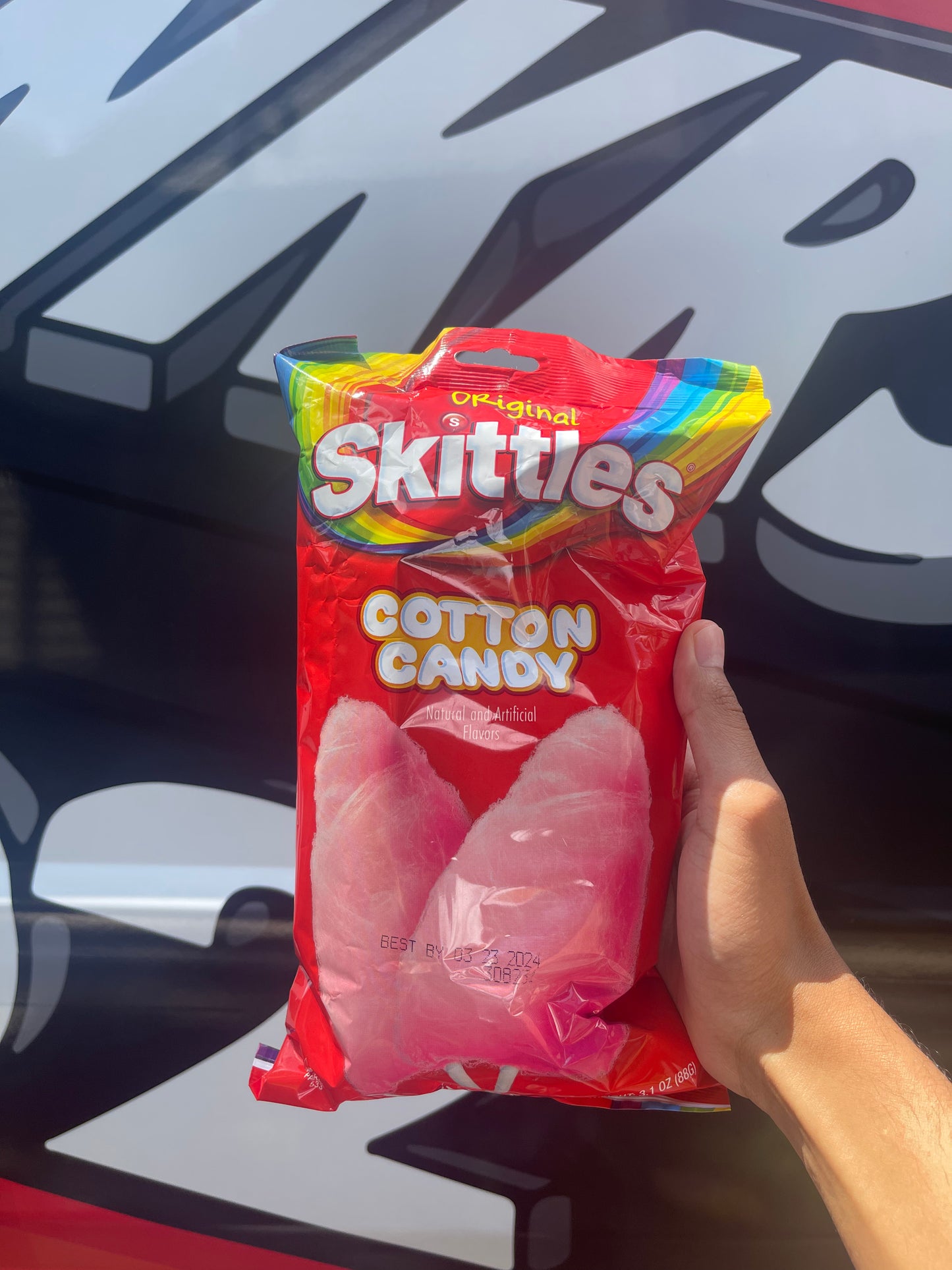 Skittles Cotton Candy