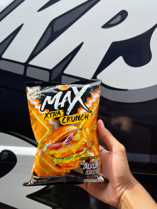 Lay's Max Xtra Crunch Double Cheeseburger Flavor