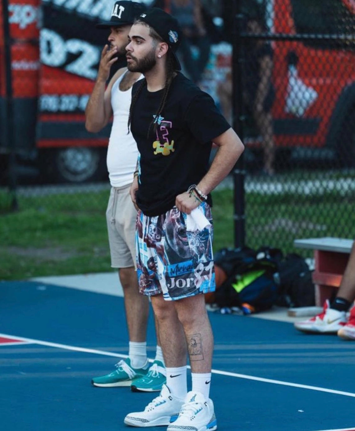 SNKRS02 Michael Jordan "UNC" Mesh Shorts